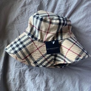 Burberry Reversible Wide Brim Sun Hat